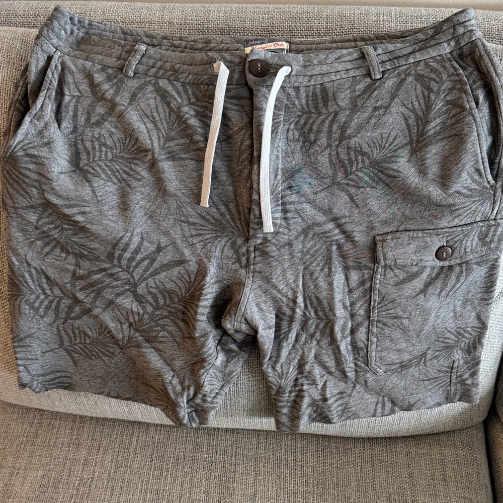 johnnie-O Gray Hangin' Out Shorts